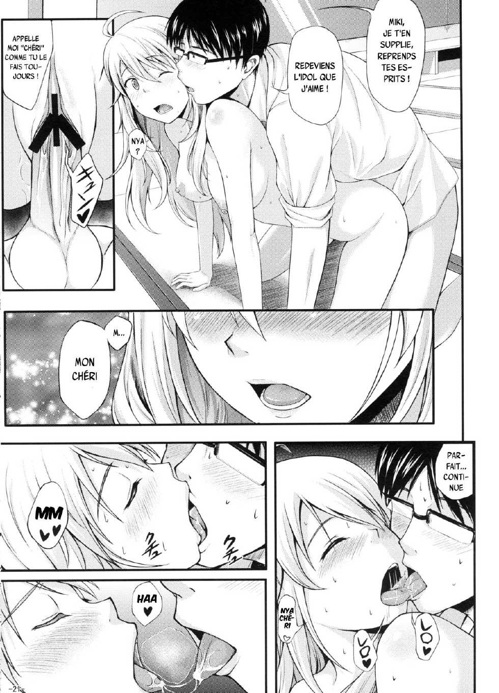 (C80) [Count2.4 (Nishi)] Miki Neko Nyan Nyan (THE iDOLM@STER) [French] [SAXtrad] - Page 20