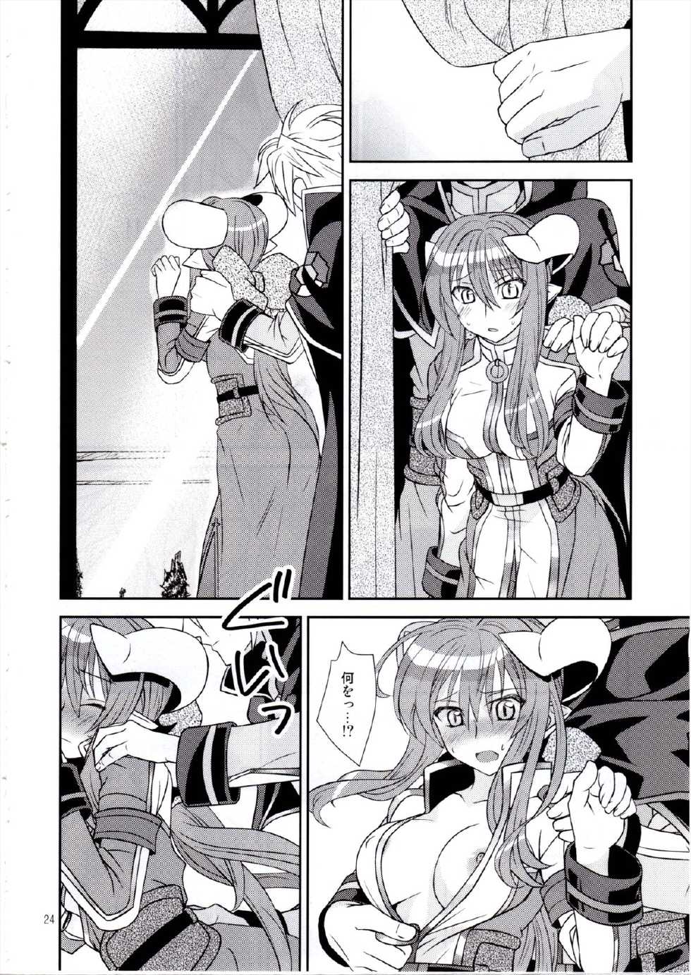 (C81) [Light Garden (Hikabe Sakuho)] Aobara Hime (Shinrabanshou ZXF) - Page 24