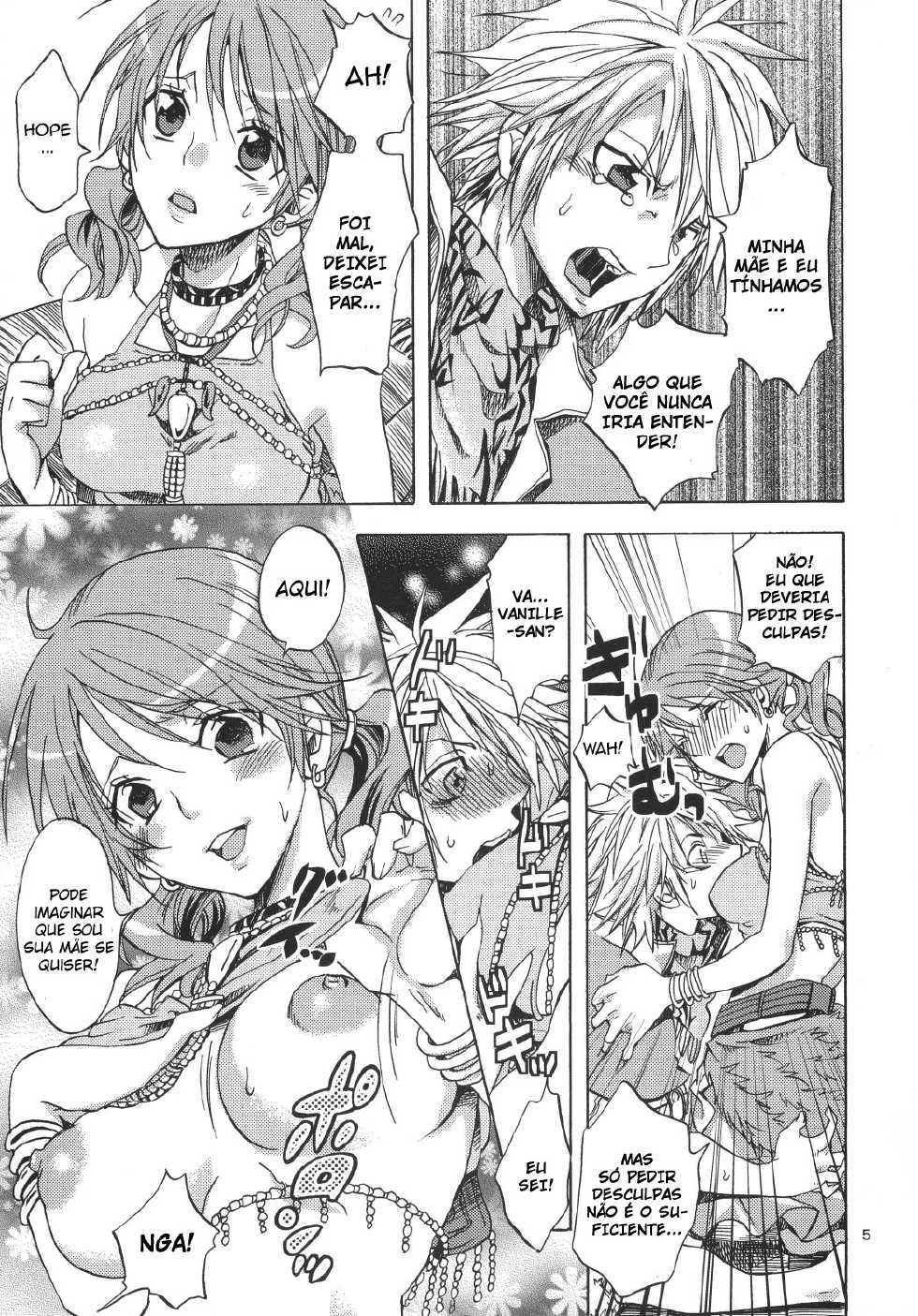 [Kurione-sha (YU-RI)] l'Cie-tachi no Kyuusoku (Final Fantasy XIII​) [Portuguese-BR] {Lobozero} [Digital] - Page 4