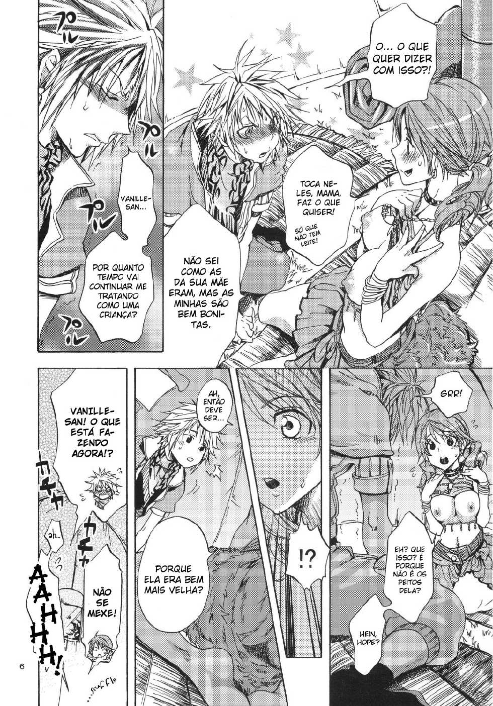 [Kurione-sha (YU-RI)] l'Cie-tachi no Kyuusoku (Final Fantasy XIII​) [Portuguese-BR] {Lobozero} [Digital] - Page 5