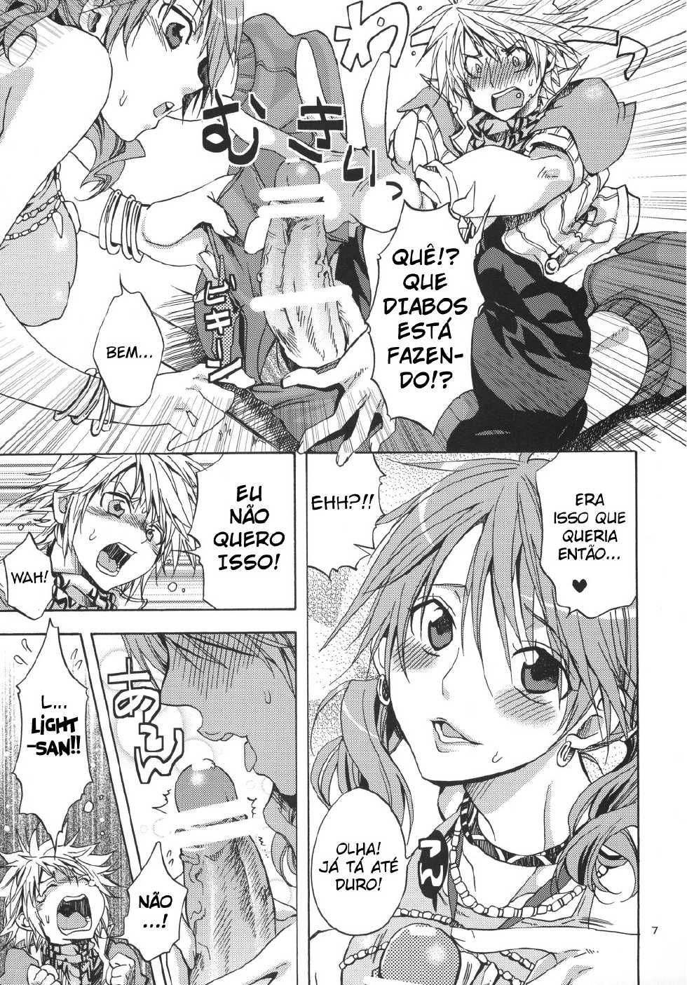 [Kurione-sha (YU-RI)] l'Cie-tachi no Kyuusoku (Final Fantasy XIII​) [Portuguese-BR] {Lobozero} [Digital] - Page 6