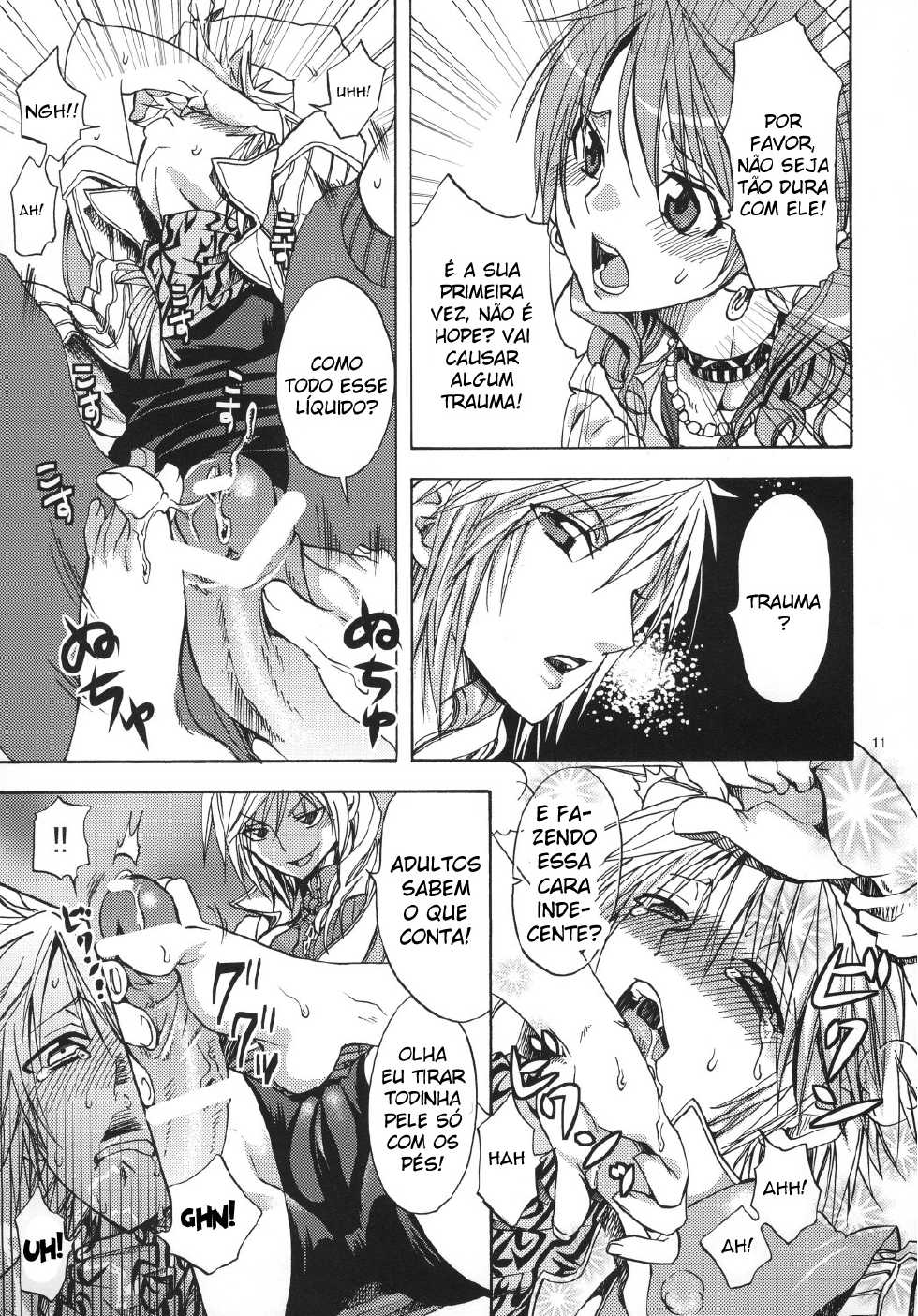 [Kurione-sha (YU-RI)] l'Cie-tachi no Kyuusoku (Final Fantasy XIII​) [Portuguese-BR] {Lobozero} [Digital] - Page 10