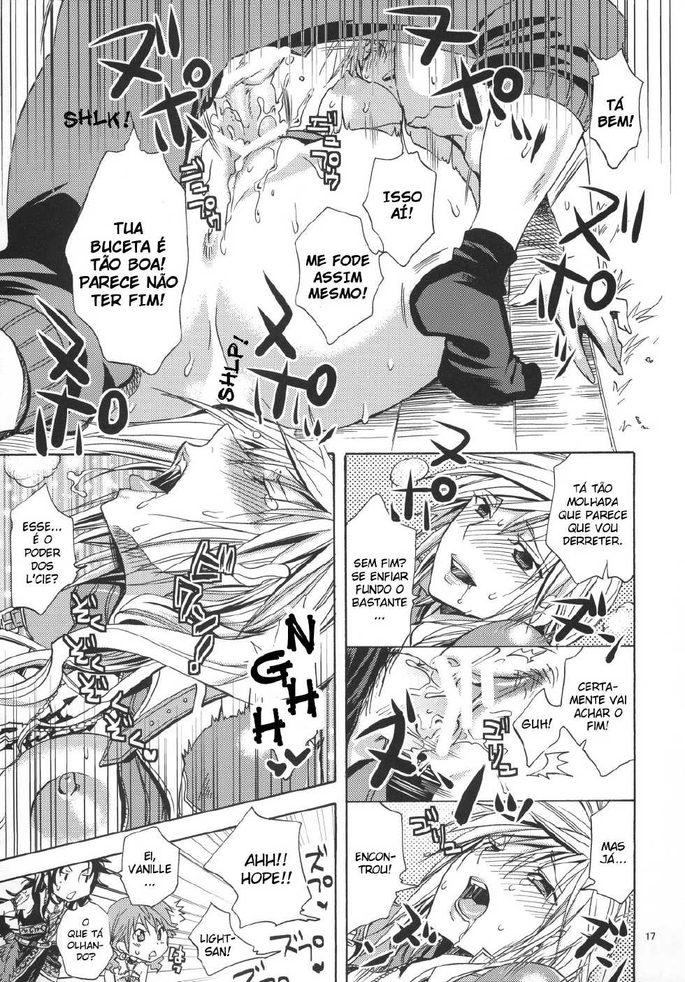 [Kurione-sha (YU-RI)] l'Cie-tachi no Kyuusoku (Final Fantasy XIII​) [Portuguese-BR] {Lobozero} [Digital] - Page 16