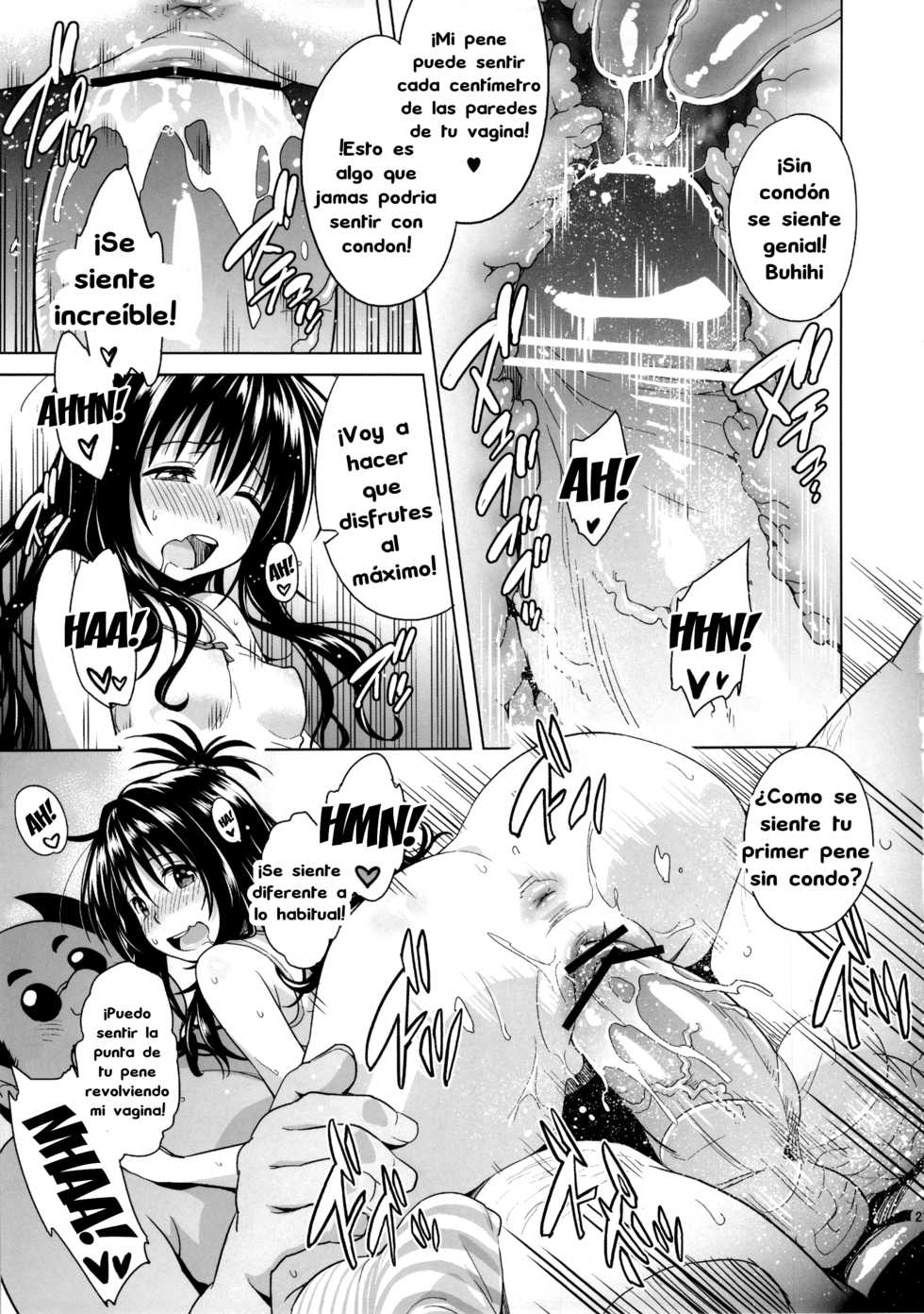 (C84) [sin-maniax (Todoroki Shin)] MILKY ORANGE (To LOVE-Ru) [Spanish] [foxpchan] - Page 20