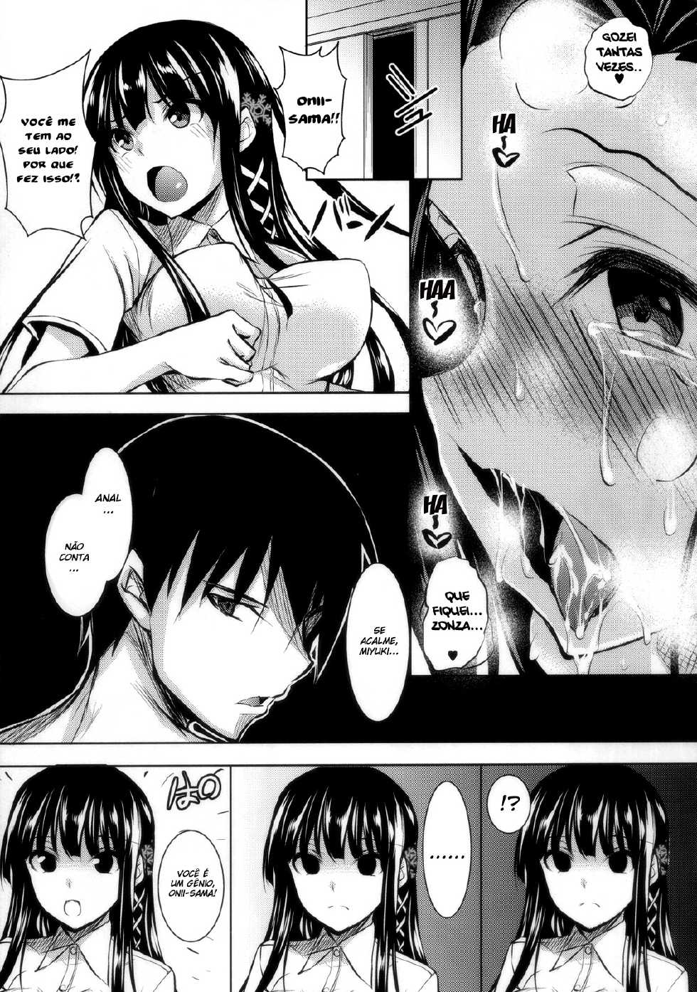 (C87) [Akausagi (Fukuyama Naoto)] Sasuoni! (Mahouka Koukou no Rettousei) [Portuguese-BR] [HentaiDarking] - Page 18