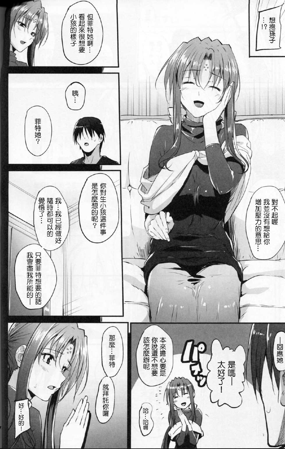 (C87) [IV VA SHIN (Mikuni Mizuki)] Home Sweet Home ~Fate Hen 6~ (Mahou Shoujo Lyrical Nanoha) [Chinese] [Drz漢化] - Page 5