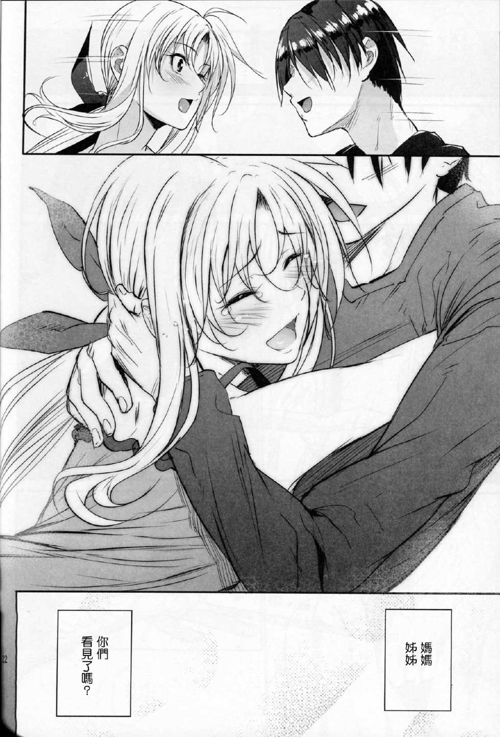 (C87) [IV VA SHIN (Mikuni Mizuki)] Home Sweet Home ~Fate Hen 6~ (Mahou Shoujo Lyrical Nanoha) [Chinese] [Drz漢化] - Page 21