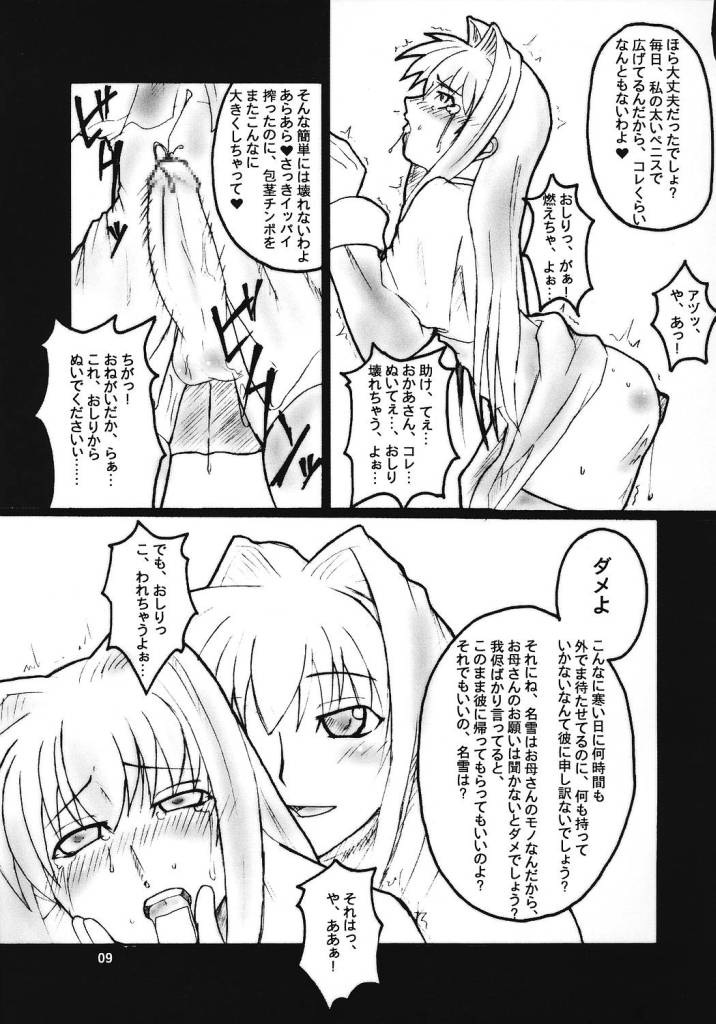 (CSP4) [Hanjuku Yude Tamago (Canadazin)] SOUND BARRICADE vol. 11 - Kyouki vol. 3 (Kanon) - Page 8