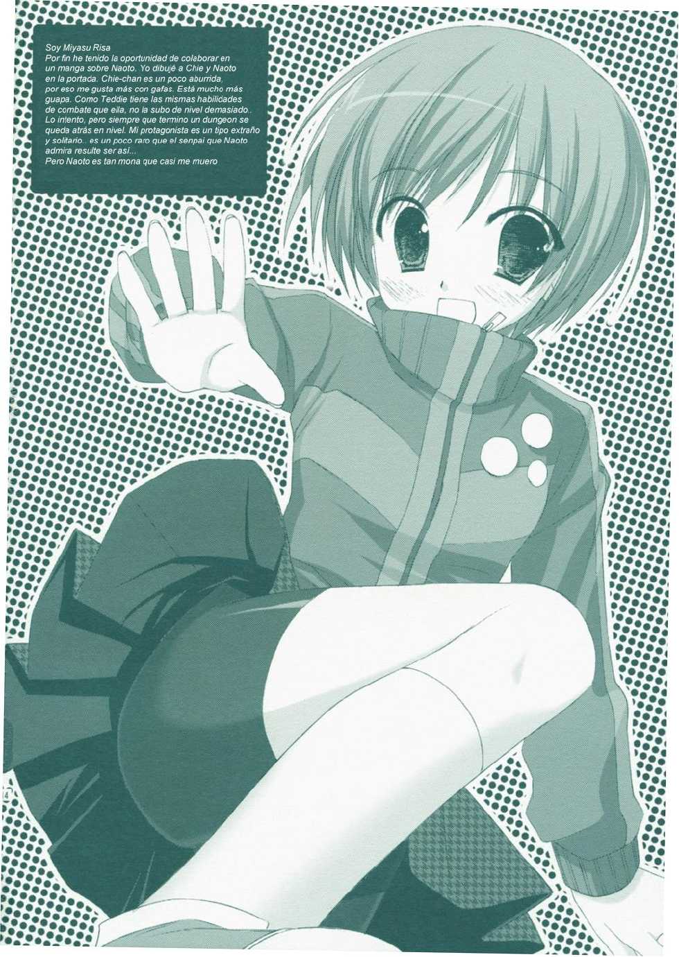 (SC41)  [D.N.A.Lab., ARESTICA (Ariko Youichi, Miyasu Risa)] MIDNIGHT ESCALATOR (Persona 4) [Spanish] - Page 13