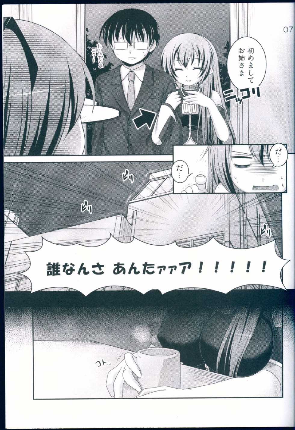 (COMIC1☆3) [ETC x ETC (Hazuki)] Miku to Luka (VOCALOID) - Page 6