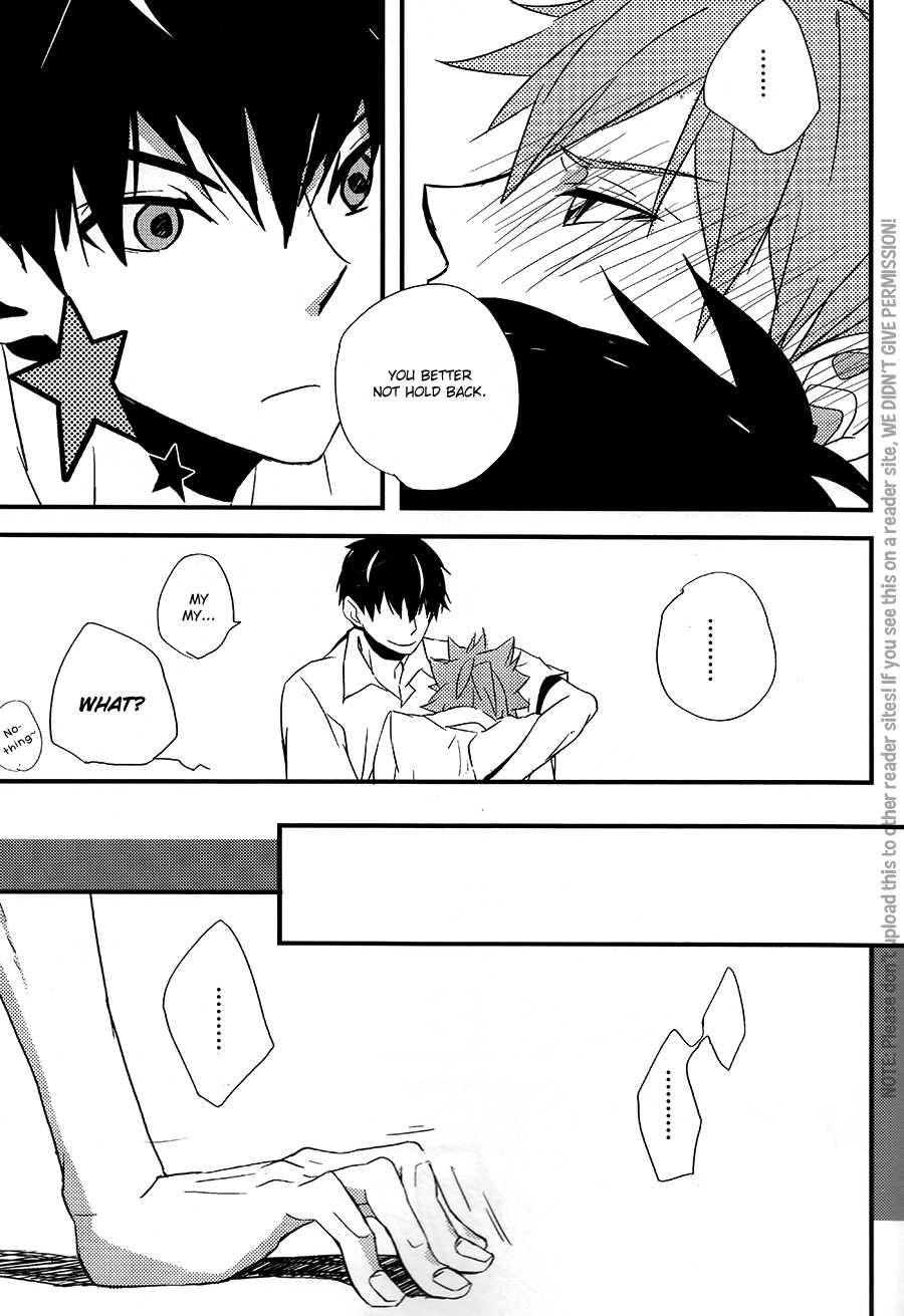 (HaruCC19) [GOONYLOT (Niio Bino)] Kotowaru Riyuu wa Nai Daro? | You’ve Got No Reason to Refuse, Right? (Haikyuu!!) [English] [September Scanlations] - Page 12