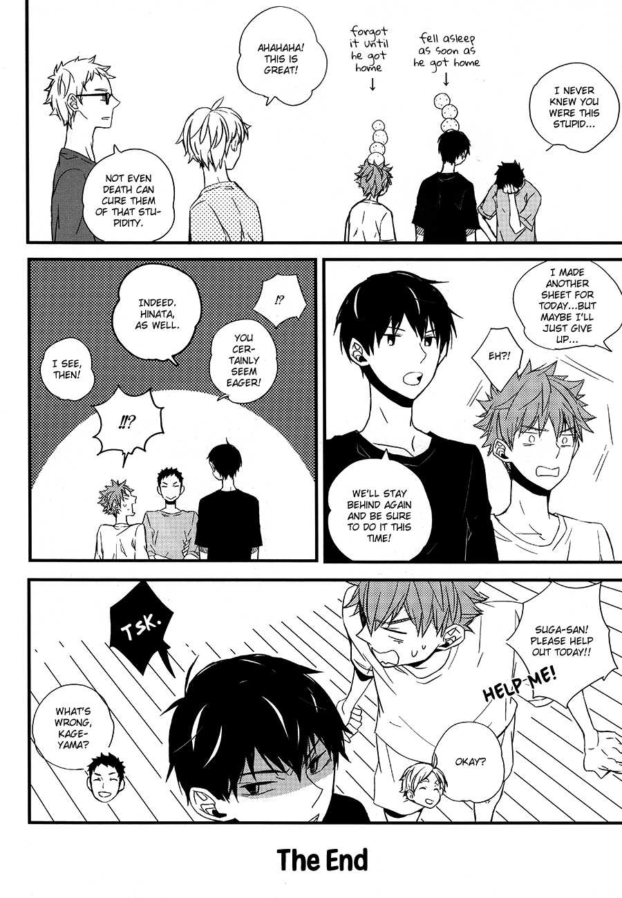 (HaruCC19) [GOONYLOT (Niio Bino)] Kotowaru Riyuu wa Nai Daro? | You’ve Got No Reason to Refuse, Right? (Haikyuu!!) [English] [September Scanlations] - Page 21