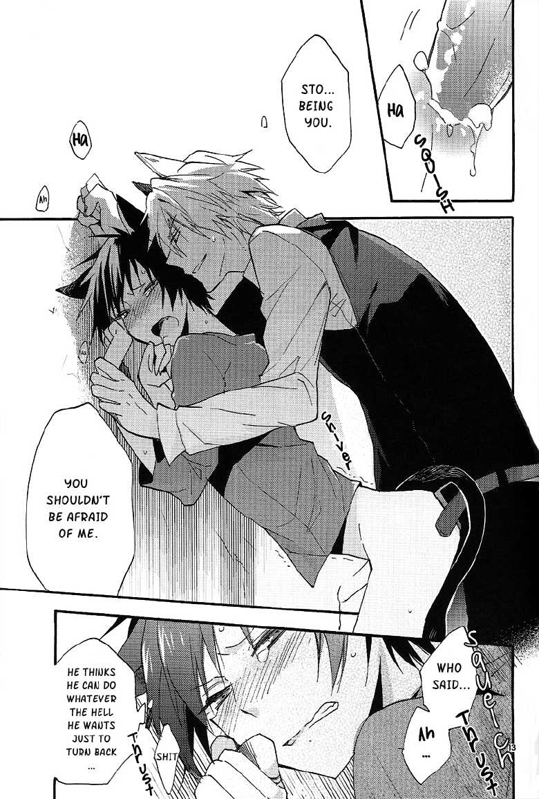 [Suidoku (DonUna)] mimimi (Durarara!!) [English] [Yaoi-Sei] [Decensored] - Page 13