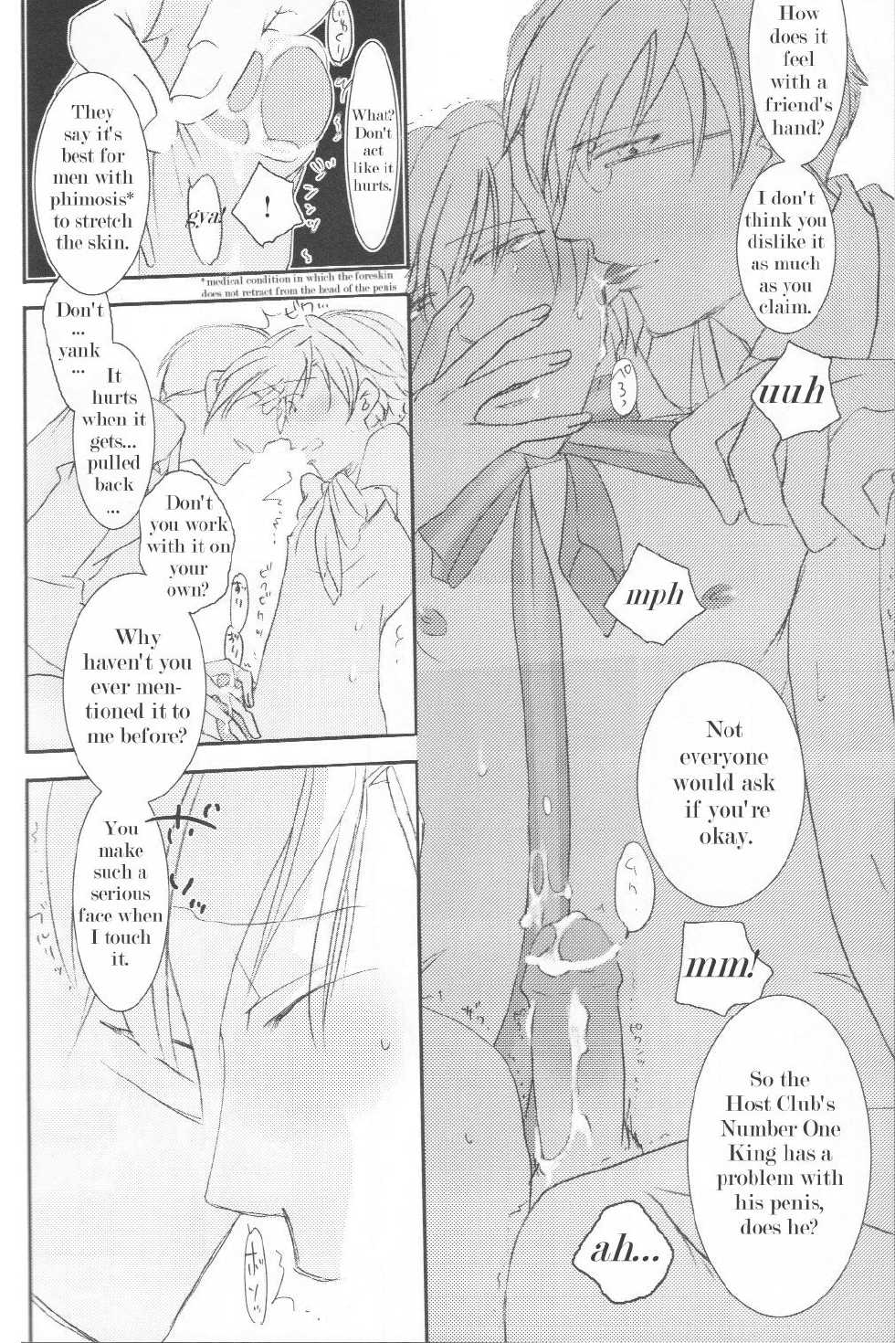 (C70) [Ainu Saran (Kayuma Mimu)] Host-bu no Host-bu ni Yoru Host no Aishikata (Ouran High School Host Club) [English] [persepolis130] - Page 30
