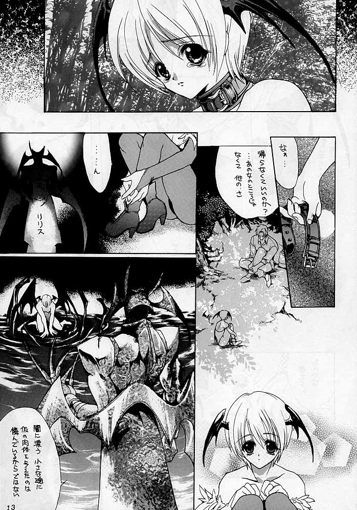 [Hanzai Tengoku (Hasei Agana)] Shinshoku (Darkstalkers) - Page 12