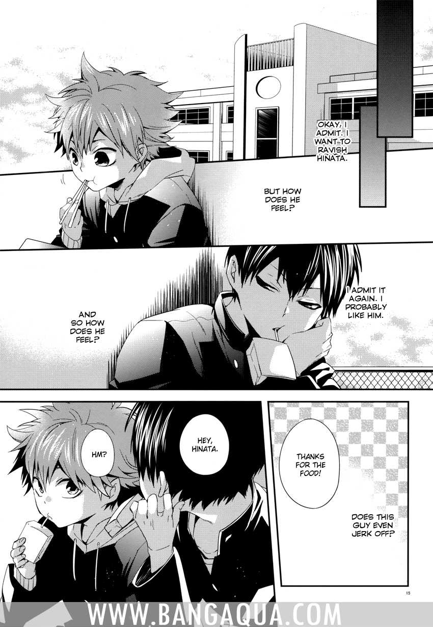 (HaruCC19) [Zeroshiki (Kabosu)] Aibou no Okazu Jijou ga Ki ni Naru (Haikyuu!!) [English] [BangAQUA] - Page 14