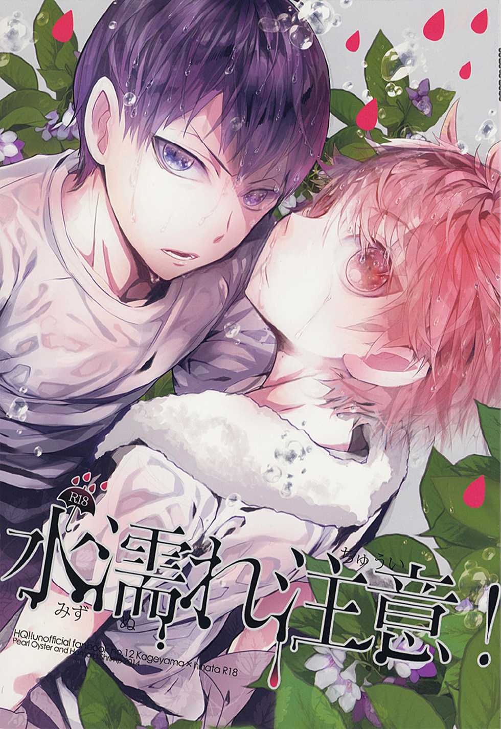 (SUPER23) [Akoyagai to Aumale Ebi (Ooki Bonta)] Mizunure Chuui! | Be Careful Not To Get Wet! (Haikyuu!!) [English] [HQ!! Scans] - Page 1