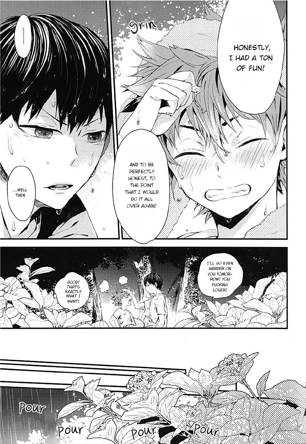 (SUPER23) [Akoyagai to Aumale Ebi (Ooki Bonta)] Mizunure Chuui! | Be Careful Not To Get Wet! (Haikyuu!!) [English] [HQ!! Scans] - Page 7