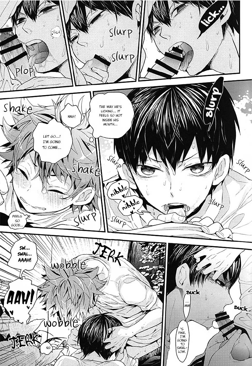(SUPER23) [Akoyagai to Aumale Ebi (Ooki Bonta)] Mizunure Chuui! | Be Careful Not To Get Wet! (Haikyuu!!) [English] [HQ!! Scans] - Page 15