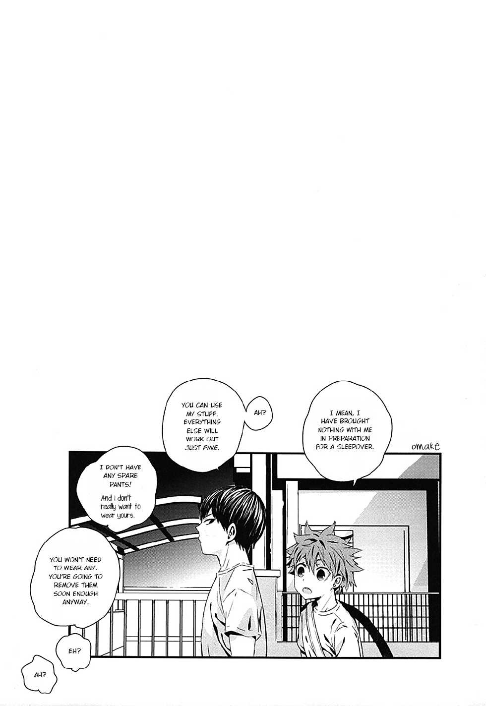 (SUPER23) [Akoyagai to Aumale Ebi (Ooki Bonta)] Mizunure Chuui! | Be Careful Not To Get Wet! (Haikyuu!!) [English] [HQ!! Scans] - Page 28