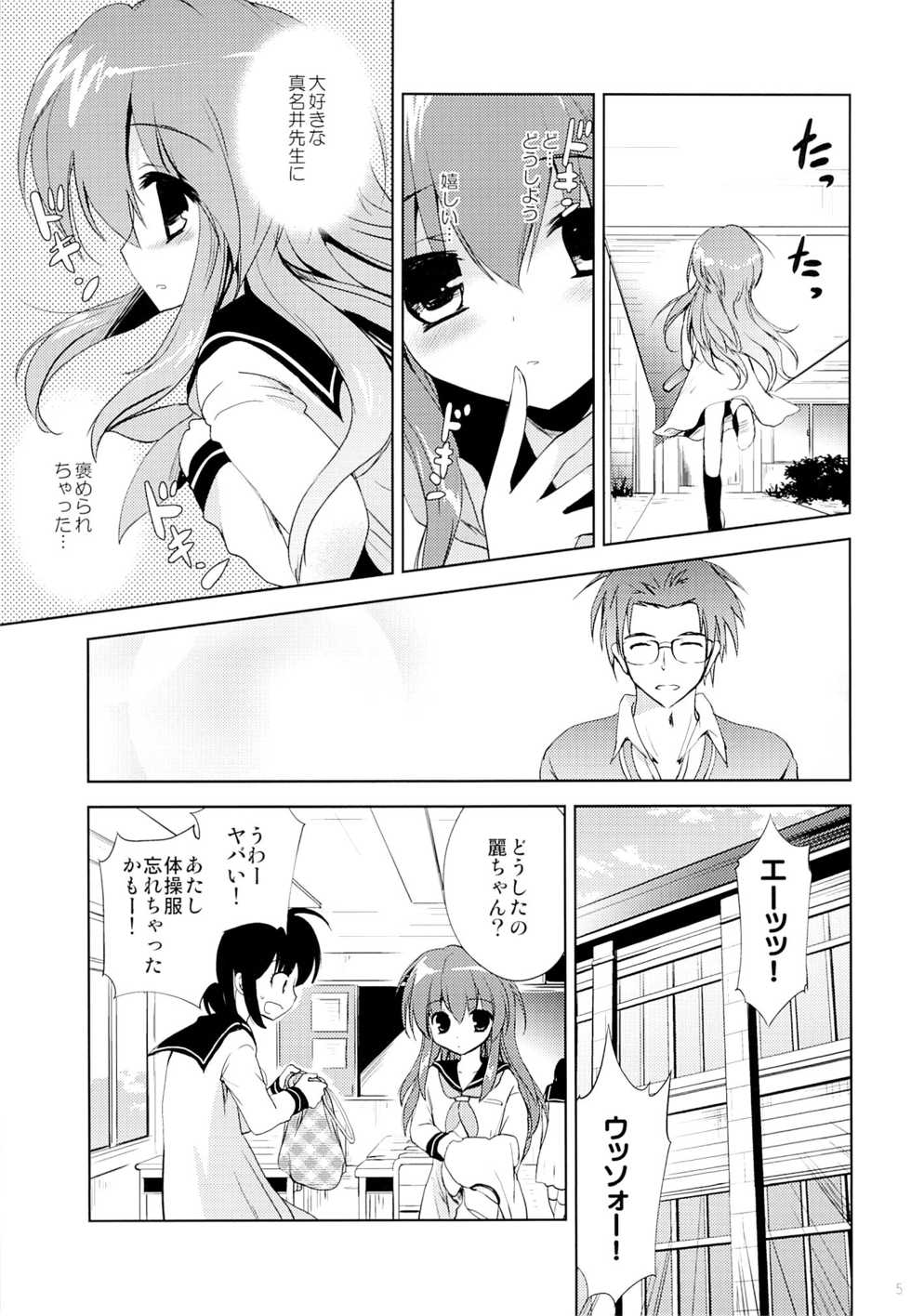 (COMIC1☆9) [KORISUYA (Korisu)] Houkago no Shinnyuusha - Page 4
