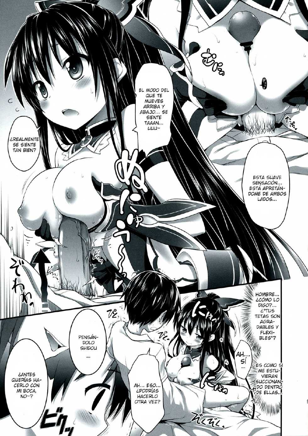 (C84) [Rotary Engine (Kannazuki Motofumi)] HIGHSCHOOL OF THE DATE (Date A Live) [Spanish] {FlameHazeFH} - Page 8