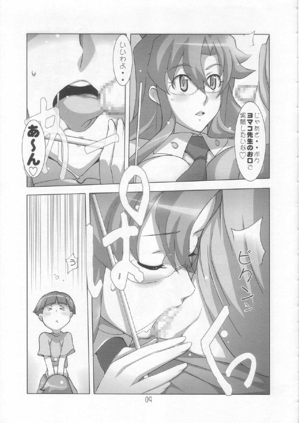 (C73) [Yowatari Kouba (Jet Yowatari)] Oshiete Yomako-sensei!! (Tengen Toppa Gurren Lagann) - Page 8