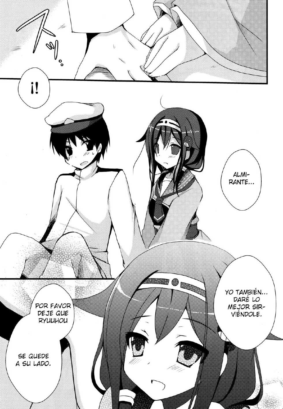 (C86) [moriQ (Mori Airi)] Teitoku? Te・i・to・ku ❤ (Kantai Collection -KanColle-) [Spanish] {FlameHazeFH} - Page 8