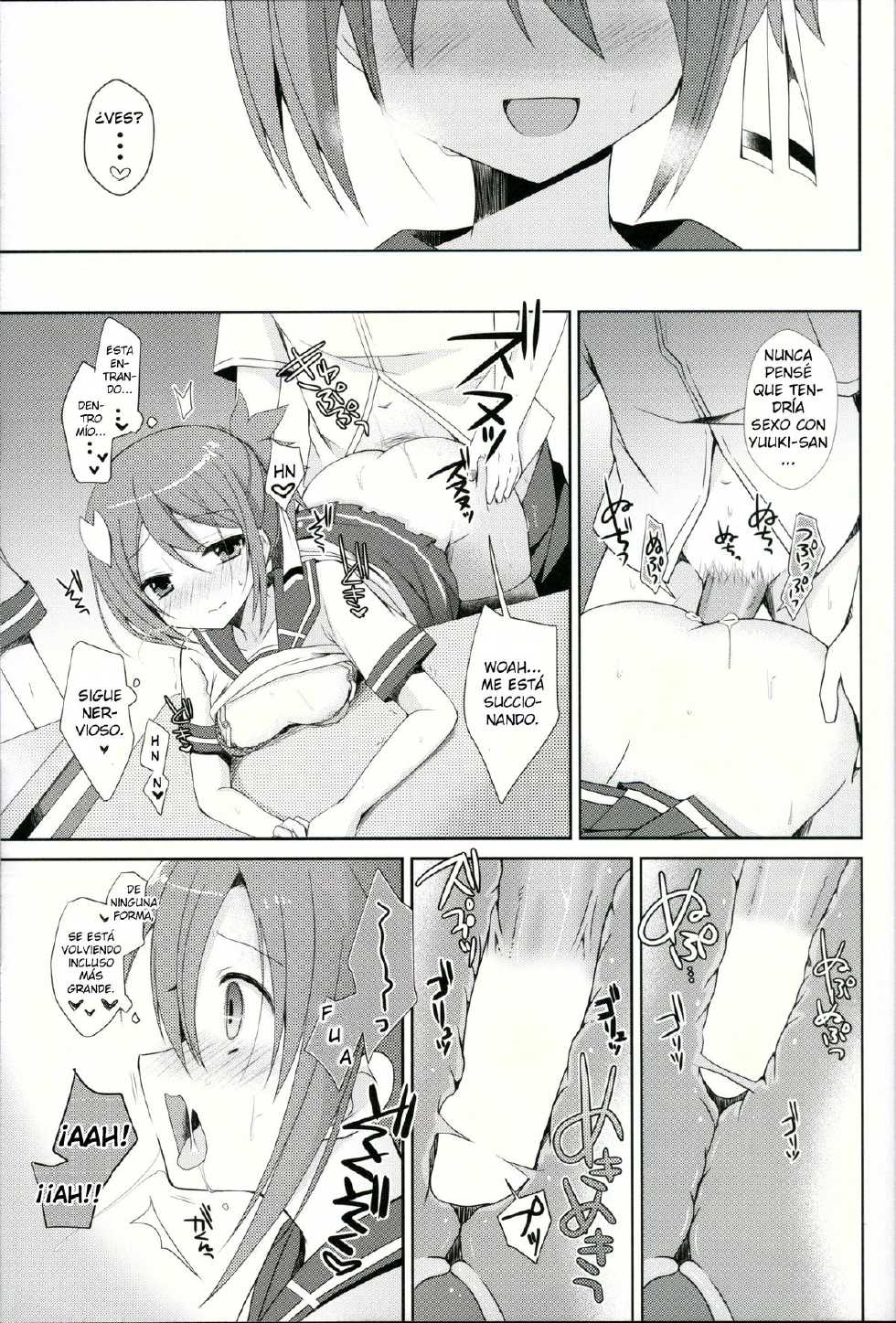 (SC2015 Winter) [moriQ (Mori Airi)] Yuuki Yuuna to Sex Suru (Yuuki Yuuna wa Yuusha de Aru) [Spanish] {FlameHazeFH} - Page 14