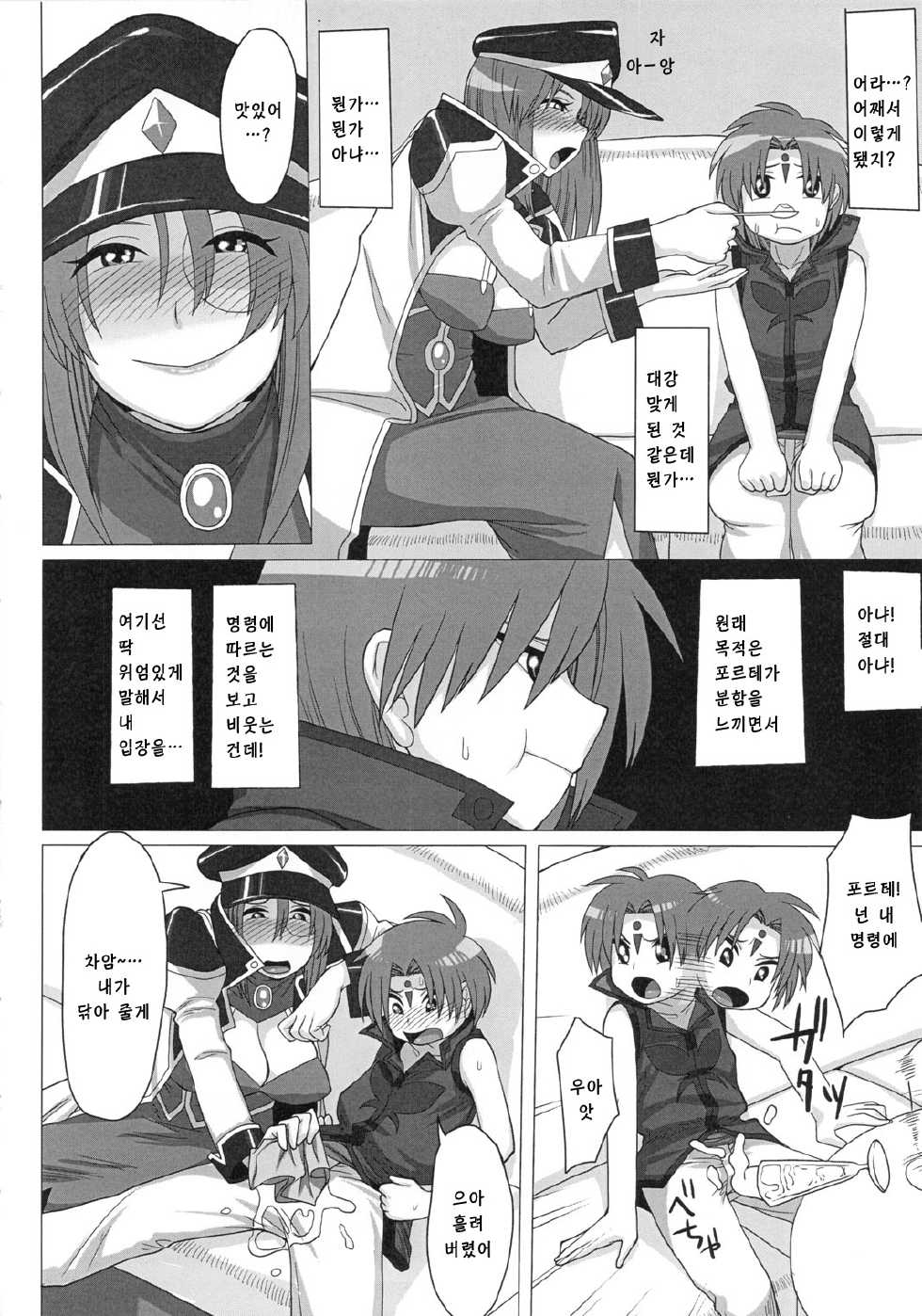 (C79) [Mousou Deguchi (Unou)] Oishikute Mirumiru Dame ni Naru (Galaxy Angel) [Korean] - Page 10