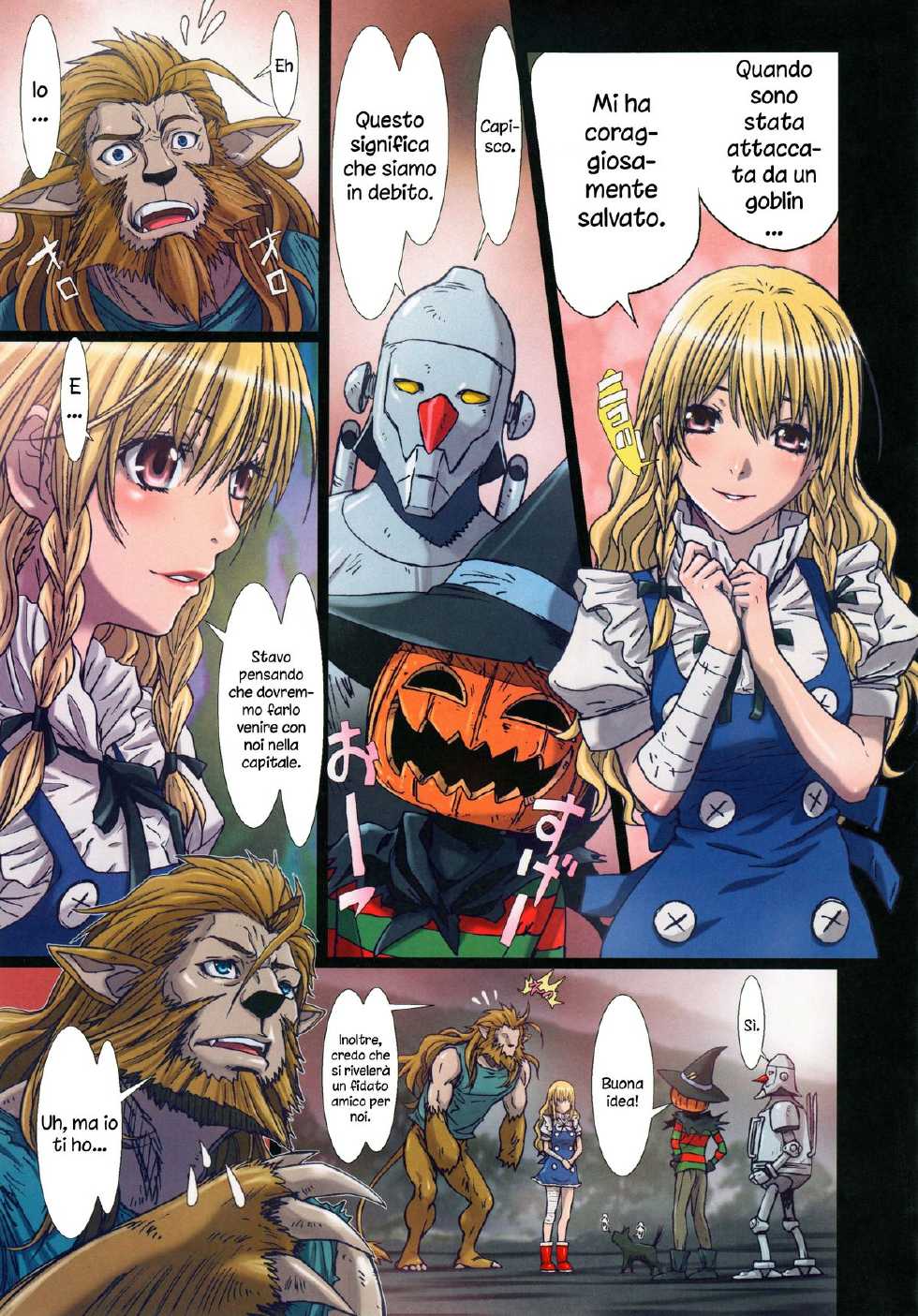 (C86) [STUDIO PAL (Nanno Koto)] Other Zone 4 ~Kemono no Ou-sama~ | Other Zone 4 ~The Beast King~ (Wizard of Oz) [Italian] [Bakamono.me] - Page 26