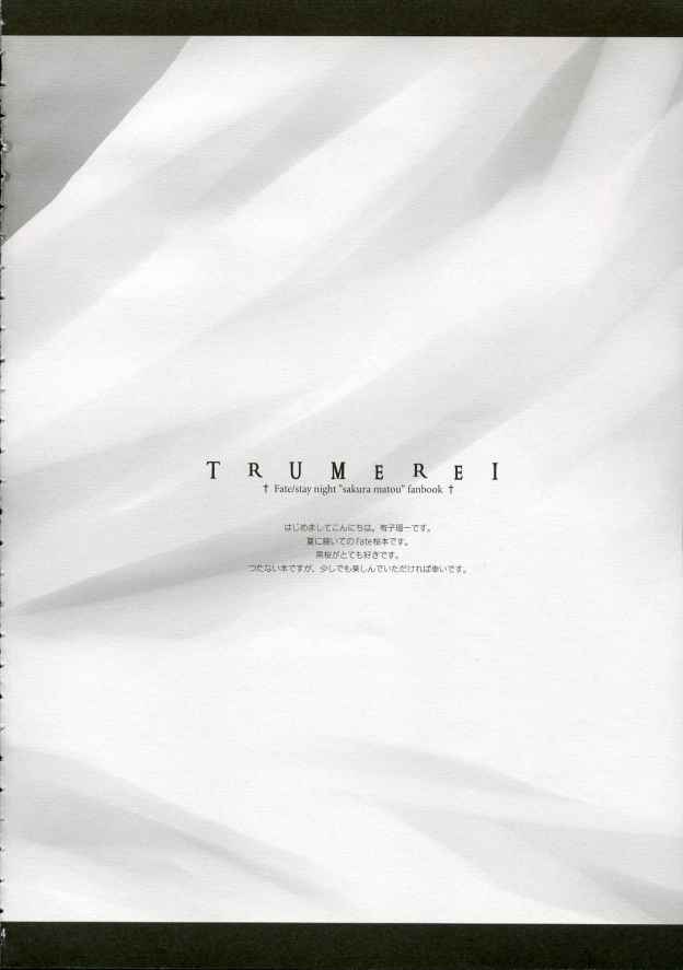 (CR36) [Arestica (Ariko Youichi)] Trumerei (Fate/stay night) - Page 3