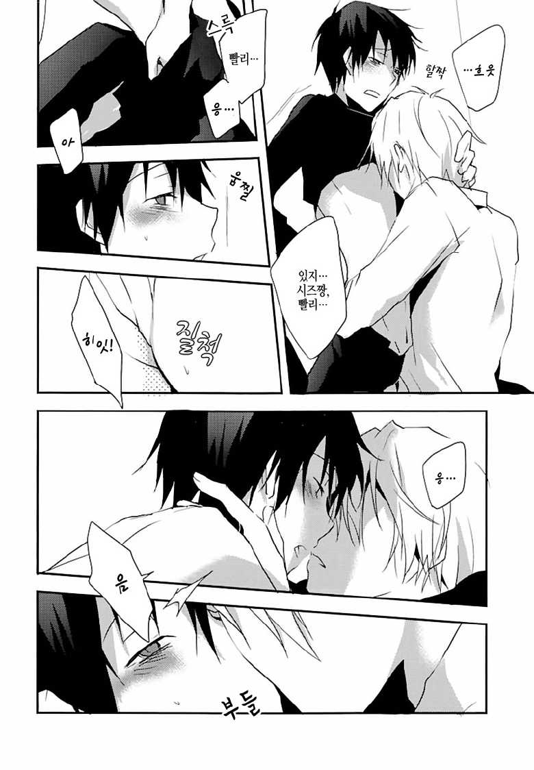 (CCOsaka83) [Yinghua (sinba)] Kimi to Futari de | Together With You (Durarara!!) [Korean] - Page 5