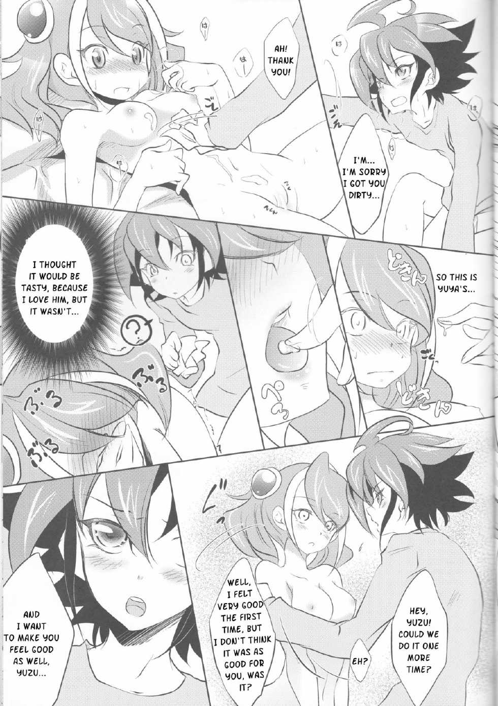(C87) [Neo Wing (Saika)] Watashi no Soba de Naite | Cry at My Side (Yu-Gi-Oh! ARC-V) [English] [Kusanyagi] - Page 18