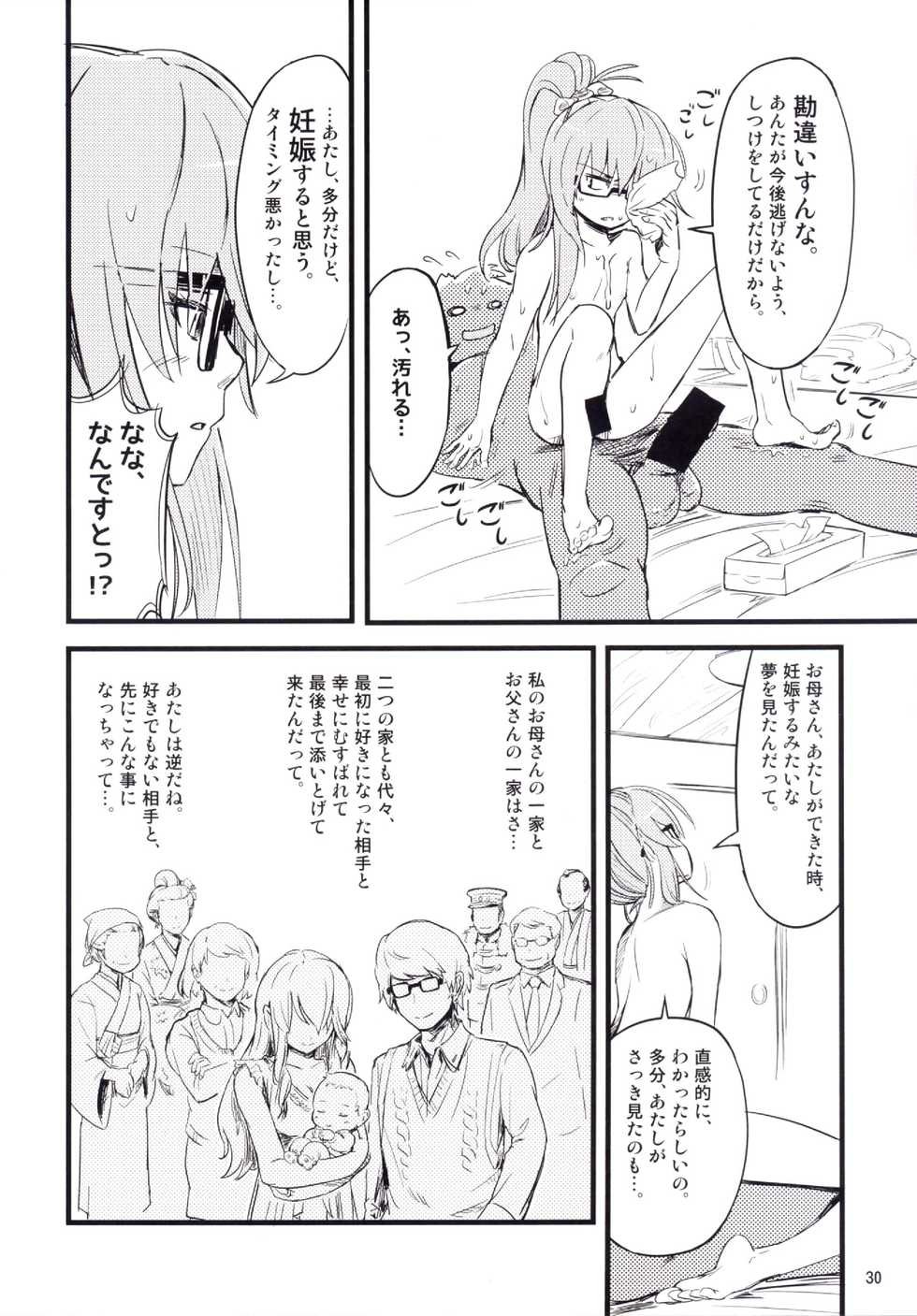 (C87) [Saitou Teikoku (Saitou Yamashironokami Yukihiko)] SAITO-SAN CHI NO KO-OKU! Special 1 - Panda Seikatsu ~ Hajimete no Yoru - Page 30