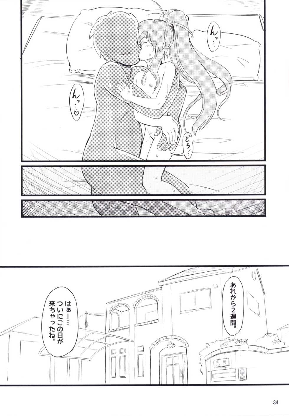 (C87) [Saitou Teikoku (Saitou Yamashironokami Yukihiko)] SAITO-SAN CHI NO KO-OKU! Special 1 - Panda Seikatsu ~ Hajimete no Yoru - Page 34