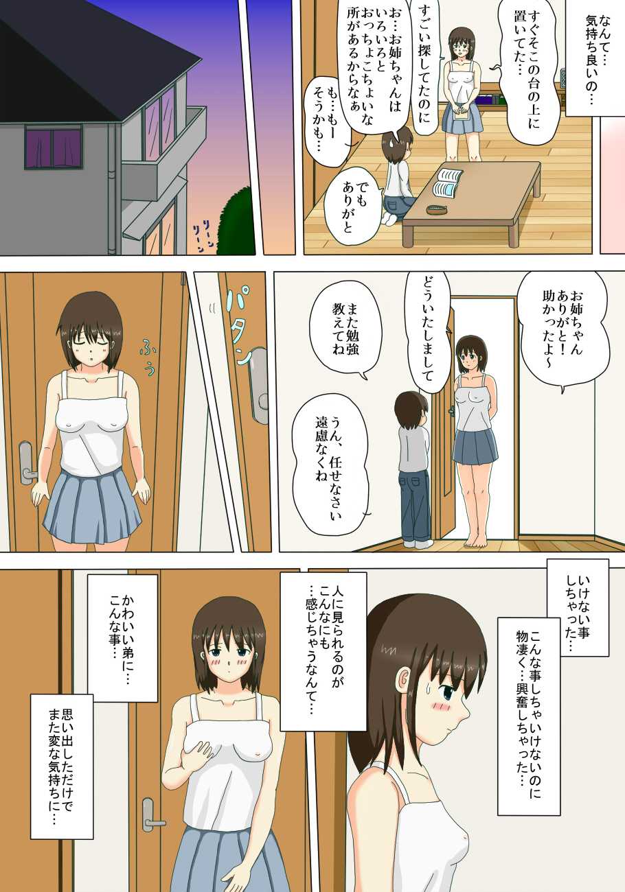[Natsuiro Kanzume (Natsuame)] Onee-chan no Roshutsu Taikenki [Digital] - Page 14