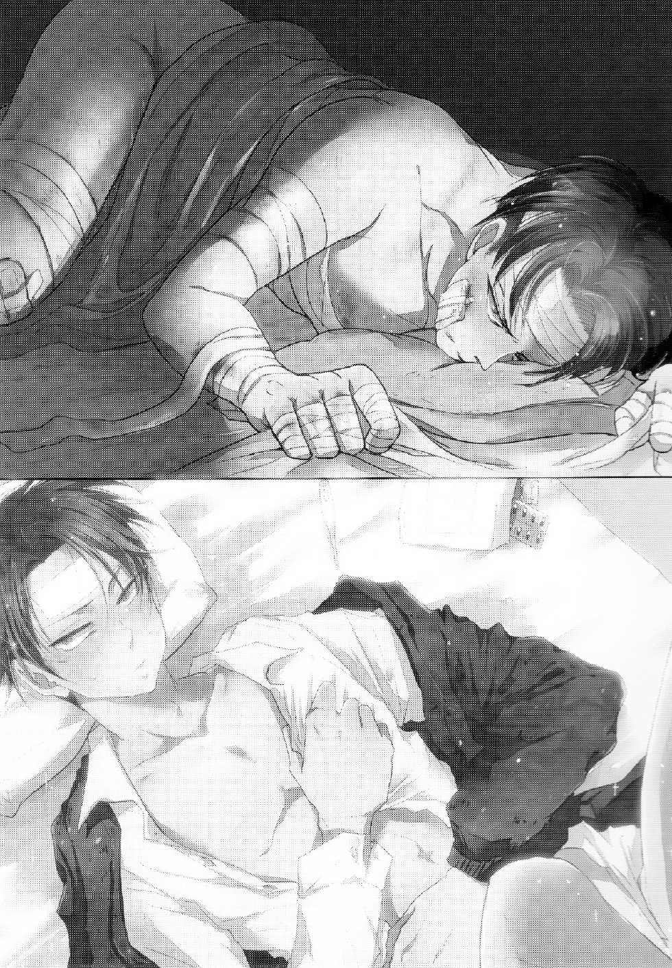 (Hekigai Chousa Haku 2) [Hokoushayou Shingou, Yureika (Aca, Tsumugi)] Ore ga Hitoban Kanbyou shimasu (Shingeki no Kyojin) - Page 2