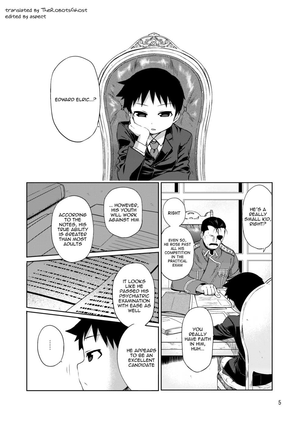 (Shota Scratch SP3) [Yabure Kabure (Agemon)] Business lover (Fullmetal Alchemist) [English] {Shotachan} - Page 4