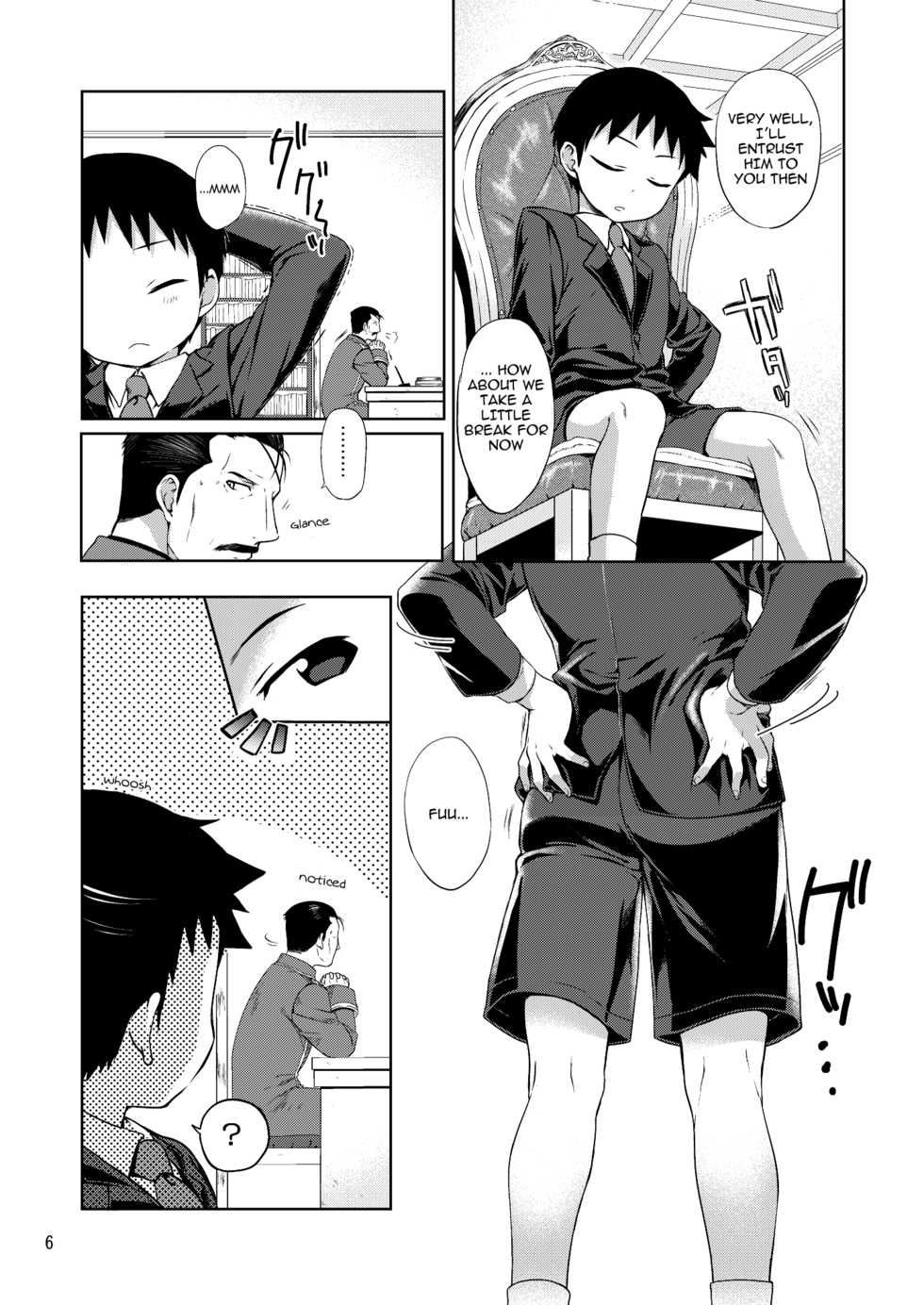(Shota Scratch SP3) [Yabure Kabure (Agemon)] Business lover (Fullmetal Alchemist) [English] {Shotachan} - Page 5