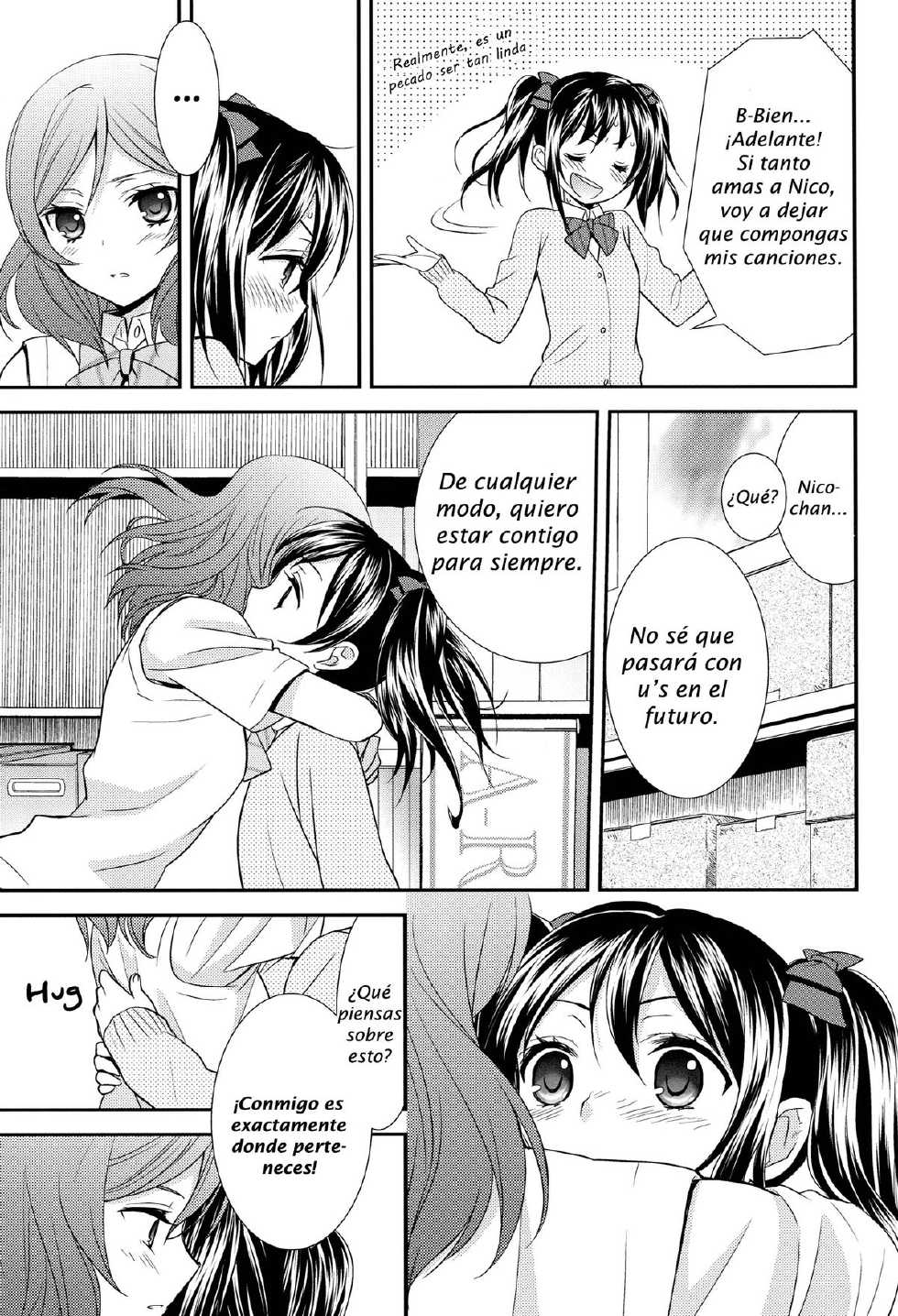 (Anata to Love Live! 3) [Sweet Pea, COCOA BREAK (Ooshima Tomo, Ooshima Towa)] NicoMaki! (Love Live!) [Spanish] [Love makko suki] - Page 28
