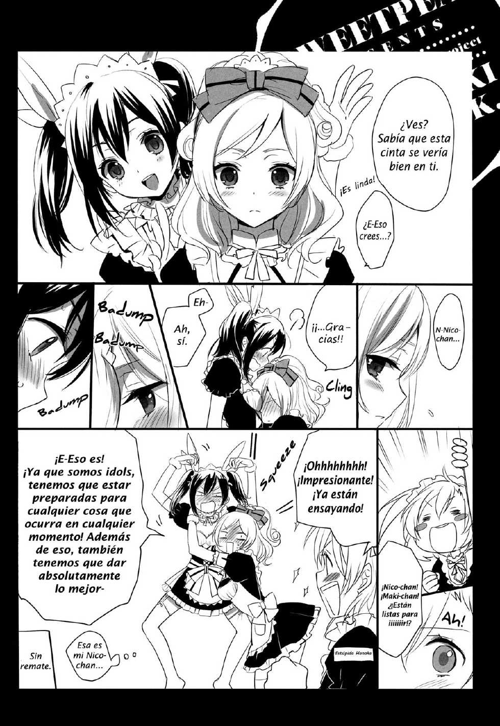 (Anata to Love Live! 3) [Sweet Pea, COCOA BREAK (Ooshima Tomo, Ooshima Towa)] NicoMaki! (Love Live!) [Spanish] [Love makko suki] - Page 31