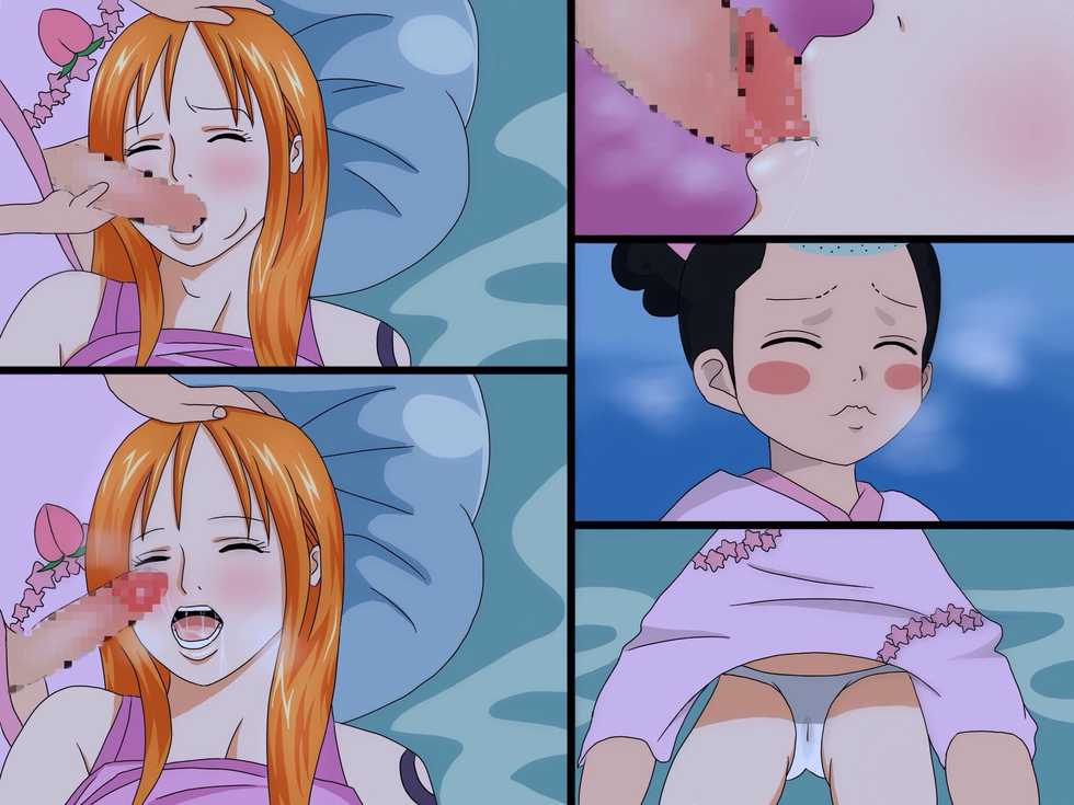 [Feminine] Momo-chan no Guhehe...Asobi (One Piece) - Page 27