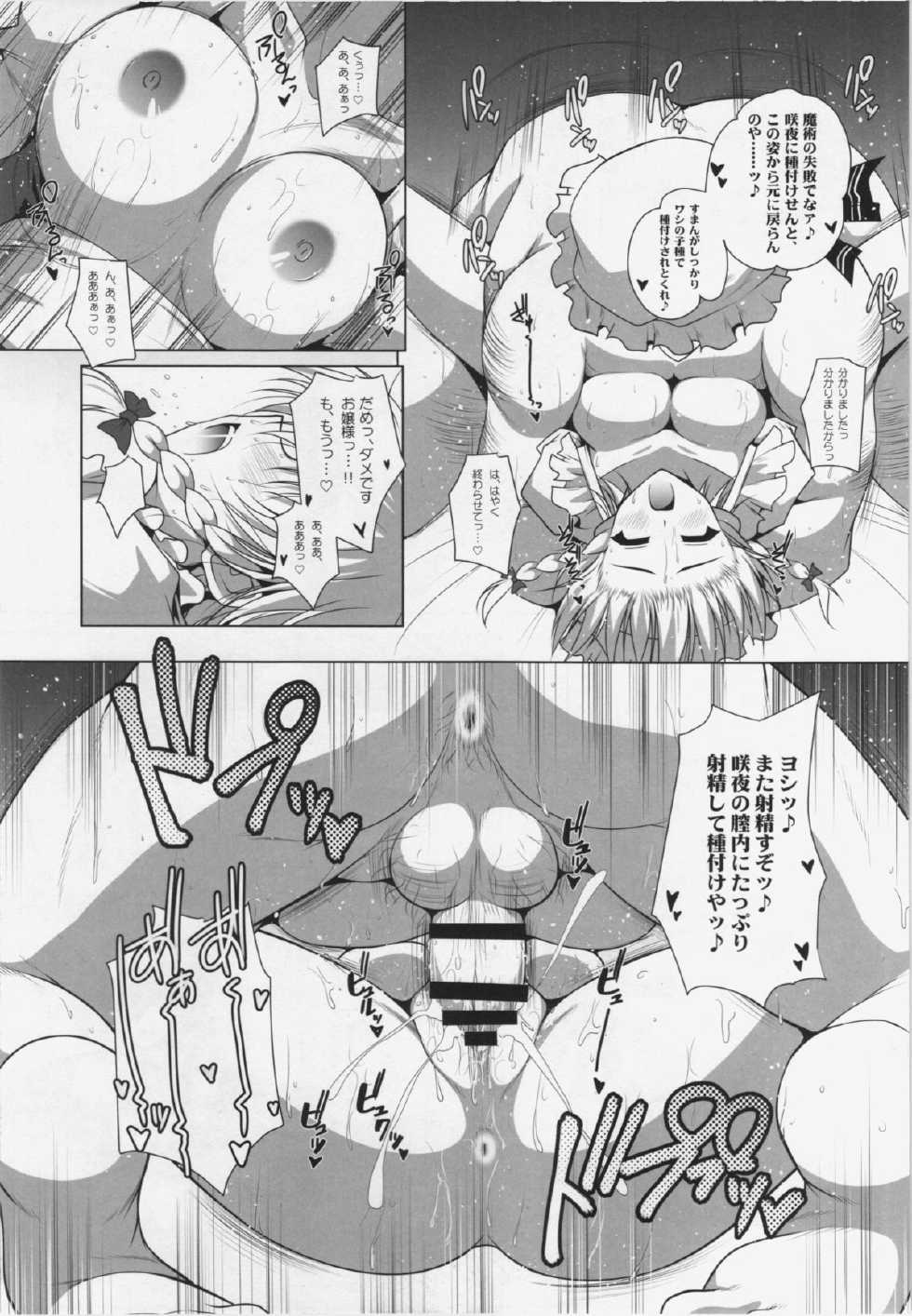 (Reitaisai 12) [Kuma-tan Flash! (Various)] Gensoukyou ni Tanetsuke Oji-san ga Yattekita YA-YA-YA (Touhou Project) - Page 13