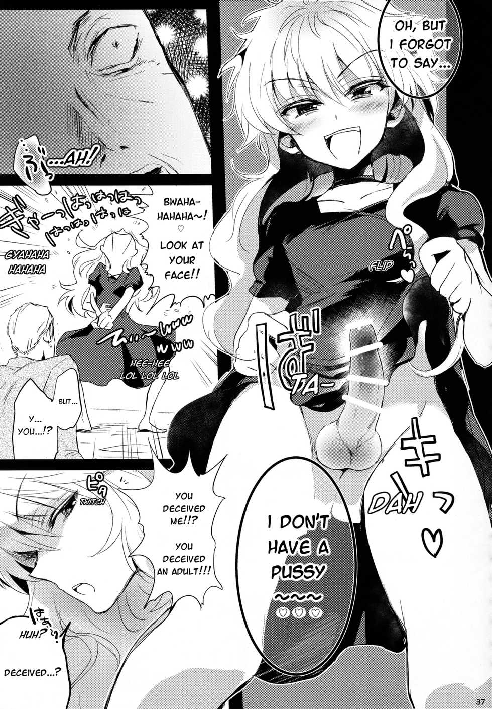 (C87) [Watagashi Maker, Naikai (Tomiko, Emilio)] Shounen Dokubutsu | Boy Poison (Hunter x Hunter) [English] [HXH-Doujinshilivejournal] - Page 36