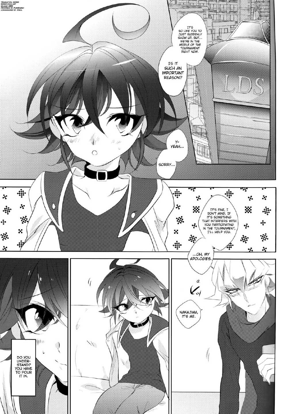 (Sennen☆Battle Phase12) [GoodSleep! (Rihi)] Mesu Yuya (Yu-Gi-Oh! ARC-V) [English] [biribiri] - Page 3