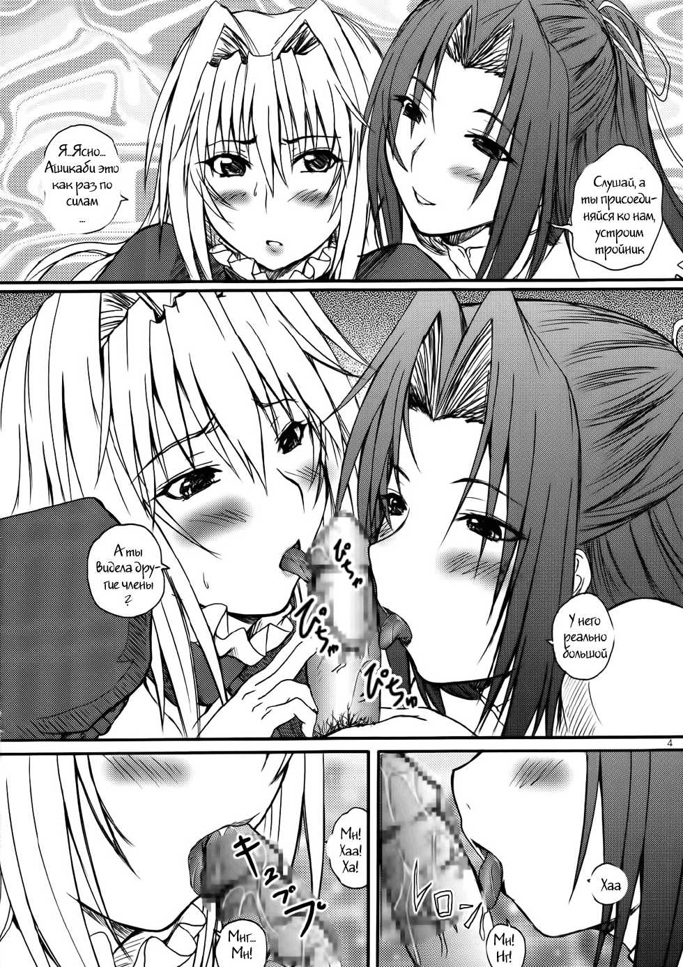 (C78) [2Stroke (YTS Takana)] 2Stroke TZ-M (Sekirei) [Russian] [Witcher000] - Page 3
