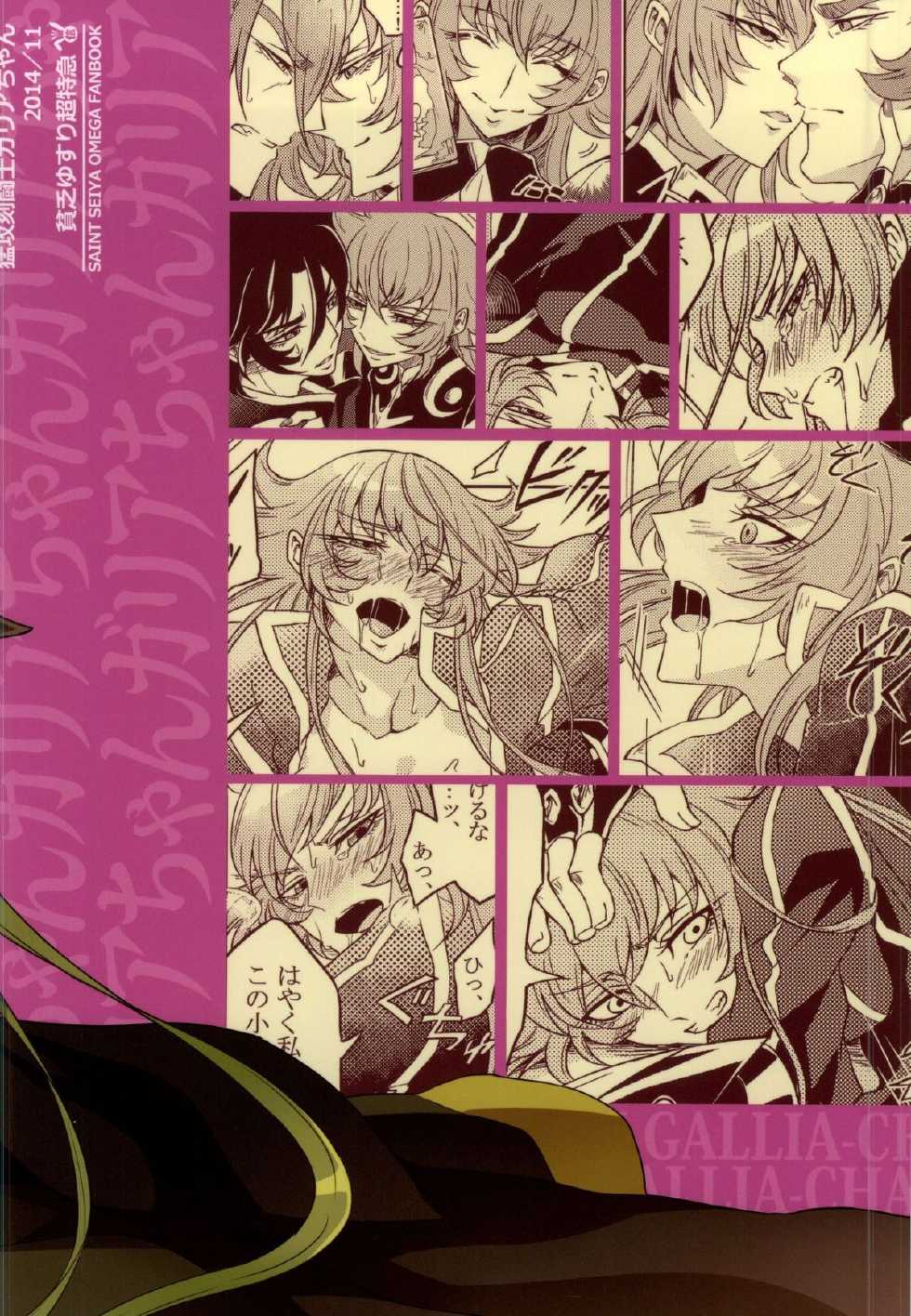 (ParaGin 19) [Binbou Yusuri Express (Mochimako)] Moukou Pallasite Gallia-chan (Saint Seiya Omega) - Page 35