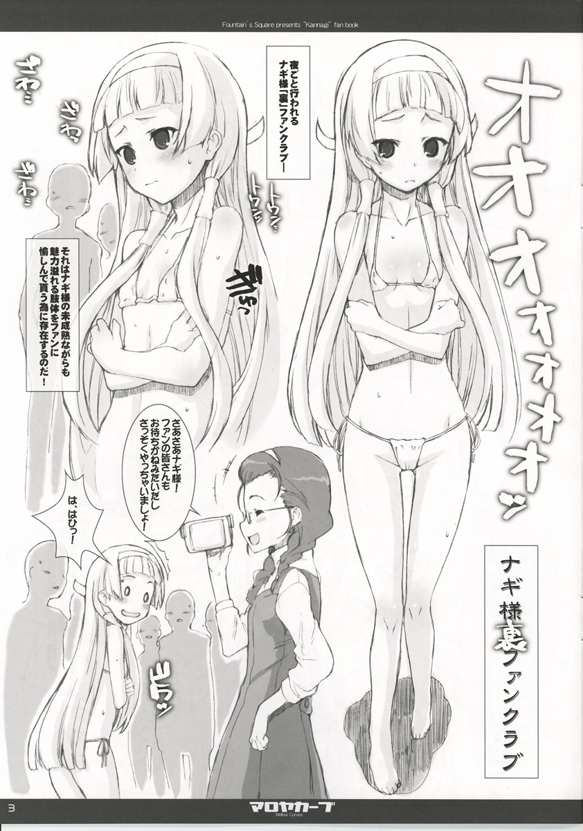 (C75) [Fountain's Square (Hagiya Masakage)] Mellow Curves (Kannagi) - Page 3