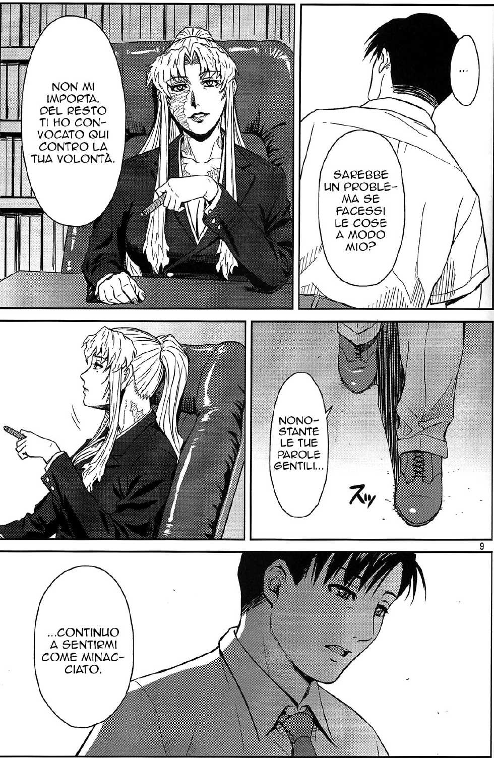 (C86) [Azasuke Wind (AZASUKE)] THREATEN | MINACCIARE (Black Lagoon) [Italian] [Hentai Fantasy] - Page 8